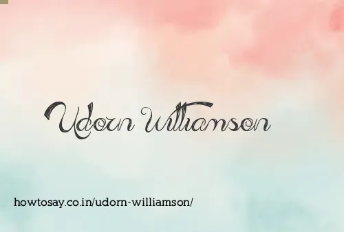 Udorn Williamson
