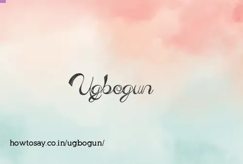 Ugbogun