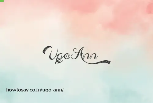 Ugo Ann