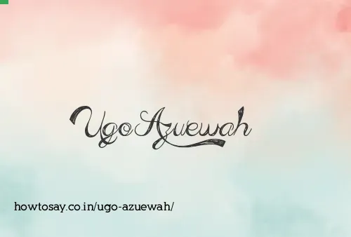 Ugo Azuewah