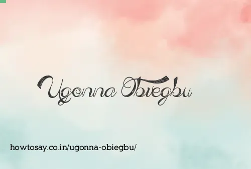 Ugonna Obiegbu