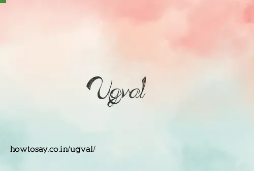 Ugval