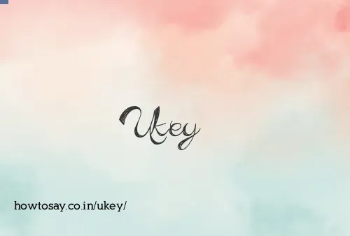Ukey