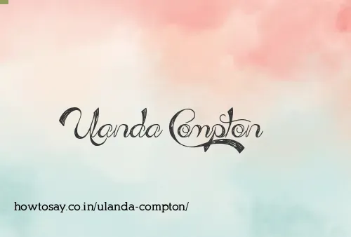 Ulanda Compton