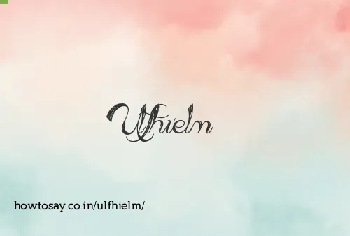 Ulfhielm