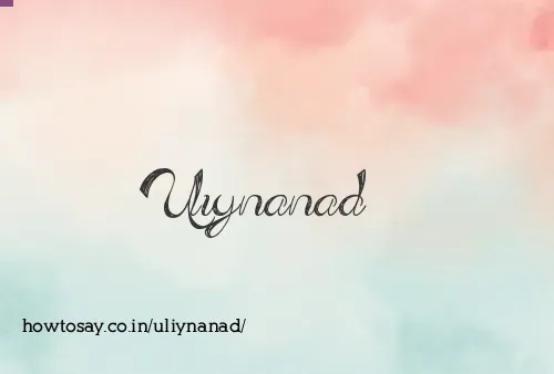 Uliynanad