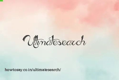 Ultimatesearch