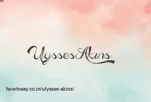 Ulysses Akins
