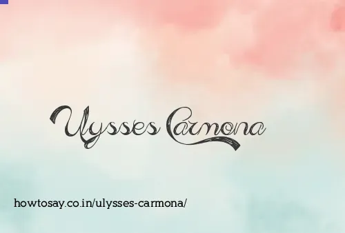 Ulysses Carmona