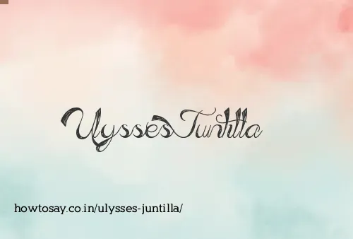 Ulysses Juntilla