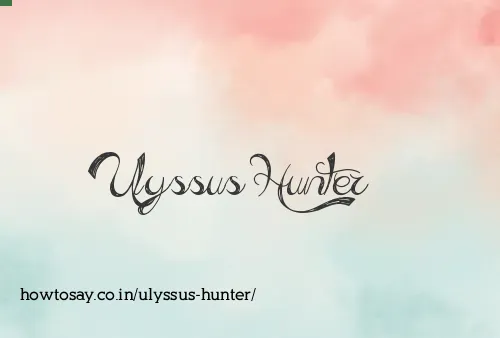 Ulyssus Hunter