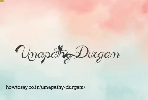 Umapathy Durgam