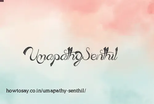 Umapathy Senthil
