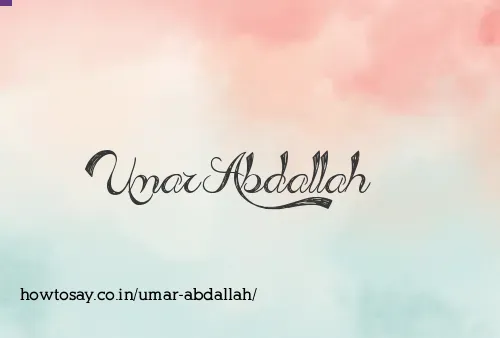 Umar Abdallah