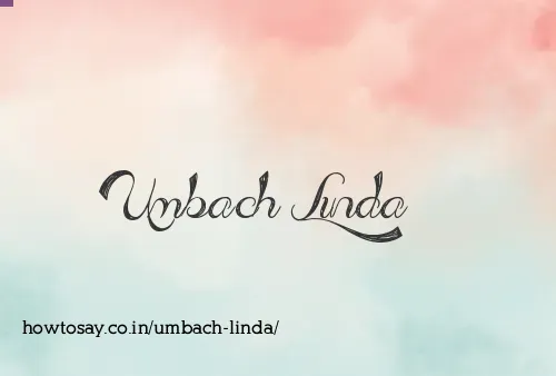 Umbach Linda