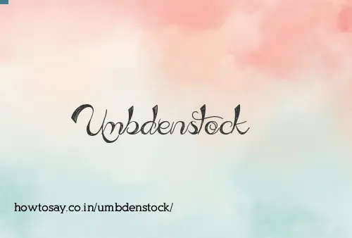 Umbdenstock