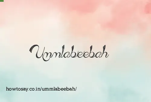 Ummlabeebah