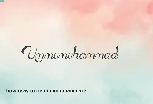Ummumuhammad