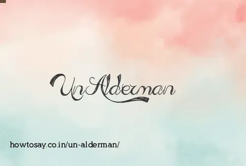 Un Alderman