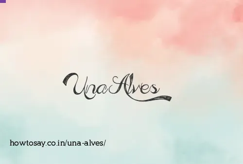 Una Alves