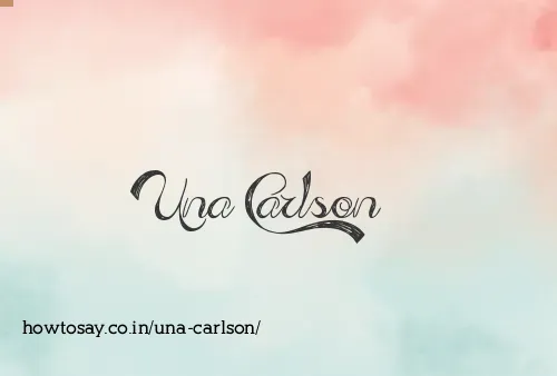 Una Carlson
