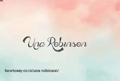 Una Robinson