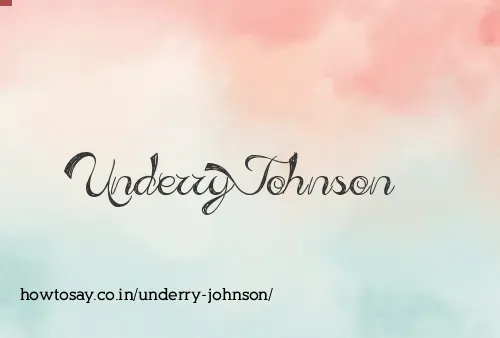 Underry Johnson