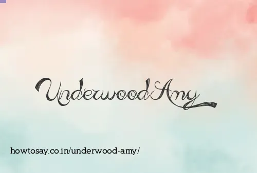 Underwood Amy