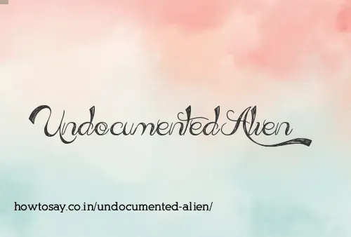 Undocumented Alien