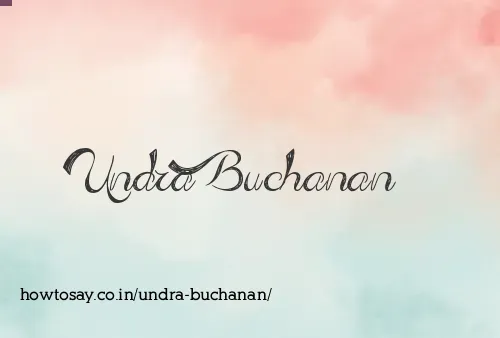 Undra Buchanan