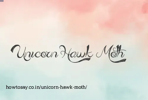Unicorn Hawk Moth