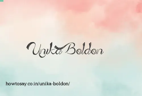 Unika Boldon