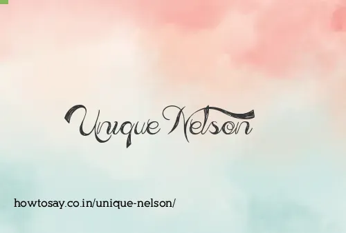 Unique Nelson