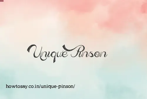 Unique Pinson