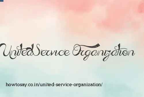 United Service Organization