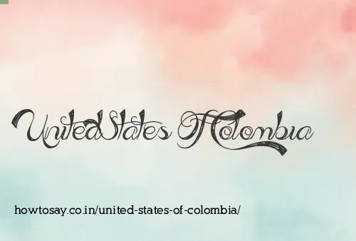United States Of Colombia