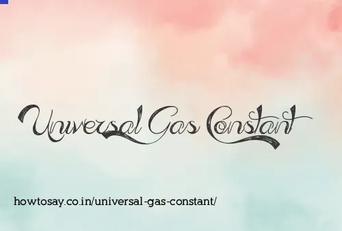 Universal Gas Constant