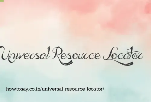 Universal Resource Locator