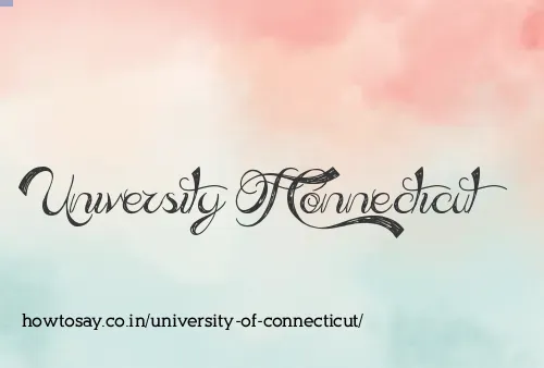 University Of Connecticut