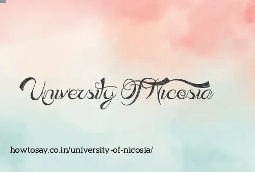 University Of Nicosia