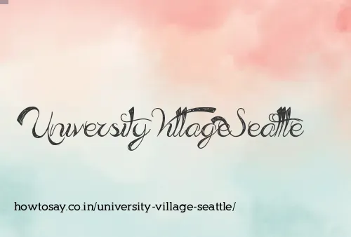 University Village Seattle