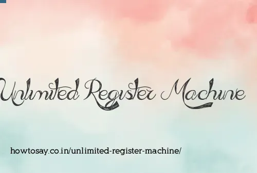 Unlimited Register Machine