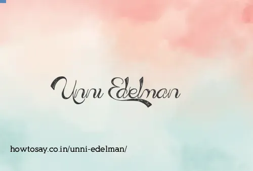 Unni Edelman