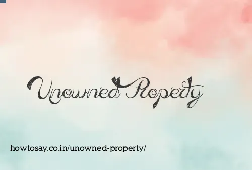 Unowned Property