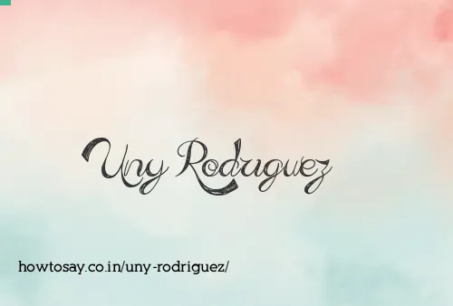 Uny Rodriguez