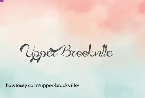 Upper Brookville