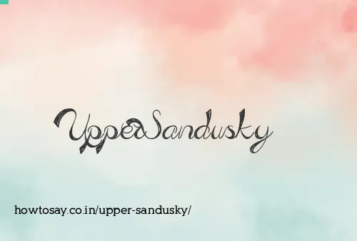 Upper Sandusky