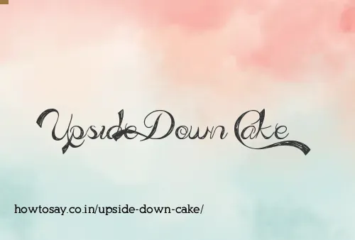 Upside Down Cake