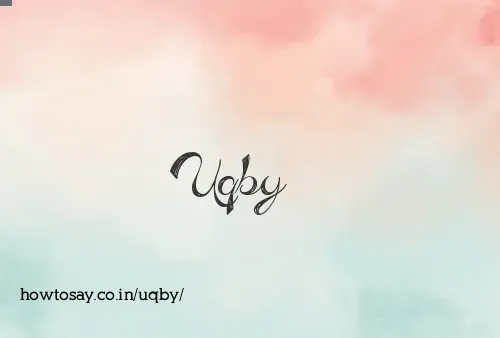 Uqby
