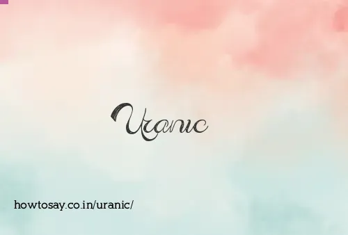 Uranic